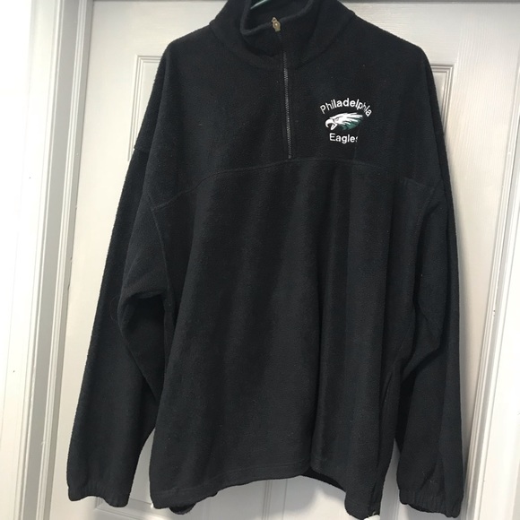 Other - Philadelphia Eagles Black 3/4 Zip. MUST BUNDLE